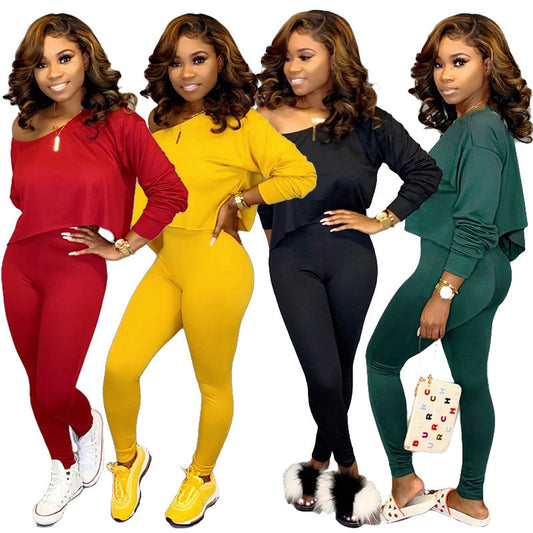 Women's Autumn Sportswear Pullover Suit {product_title}, {variant_option}, {product_type}